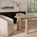 Milo - Small Oak Dining Table - Natural Solid - Moe's Home Collection - Dining Tables - Elite Enclave Home