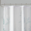 Cecily - Burnout Printed Shower Curtain - Seafoam - Madison Park - Shower Curtains - Elite Enclave Home