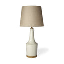 Lamp Base LED With Brown Shade - Brown
