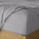 Cotton 144TC - Full Solid Sheet Set - Dark Gray - 510 Design - Bedding Sets - Elite Enclave Home