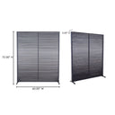 Dallin - Screen - Black - Moe's Home Collection - Room Dividers - Elite Enclave Home