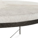Bose - Hide Round Coffee Table - Ivory