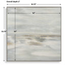 Furthest Thing - Canvas Landscape Art - Brown / Gray / White
