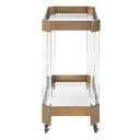 Giselle - Bar Cart - Bronze - Uttermost - Bar Carts- Elite Enclave Home