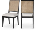 Lucid - Dining Chair (Set of 2) - Black - Meridian Furniture - Chair Sets - Elite Enclave Home