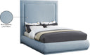 Brooke - Bed - Meridian Furniture - Upholstered Beds - Elite Enclave Home