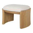Port - Small Bench - Natural / White - Uttermost - Upholstered Benches- Elite Enclave Home