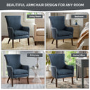 Heston - Accent Chair - Dark Blue - Madison Park - Accent Chairs - Elite Enclave Home