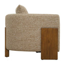 Halligan - Upholstered Accent Chair - Brown - Uttermost - Arm Chairs - Elite Enclave Home
