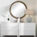 Spera - Round Mirror - Gold