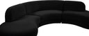 Rosa - Sectional - Meridian Furniture - Stationary Sectionals - Elite Enclave Home