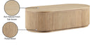Moana - Rubberwood Coffee Table - Meridian Furniture - Coffee Tables - Elite Enclave Home