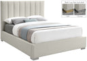Pierce - Bed - Meridian Furniture - Upholstered Beds - Elite Enclave Home
