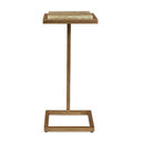 Gamora - Marble Drink Table - Gold / Green