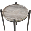 Nahunta - Accent Table - Dark Bronze / Gray