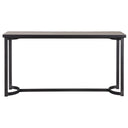 Basuto - Steel Console Table - Light Brown