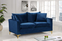 Naomi - Loveseat - Meridian Furniture - Stationary Loveseats - Elite Enclave Home
