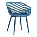Piazza - Outdoor Chair (Set of 2) - Blue - Moe's Home Collection - Chair Sets - Elite Enclave Home