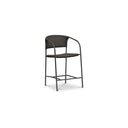 Zola - Outdoor Counter Chair - Dark Brown - Moe's Home Collection - Counter Height (24" - 27") - Elite Enclave Home