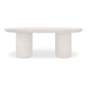 Rocca - Dining Table - Cream - Moe's Home Collection - Dining Tables - Elite Enclave Home