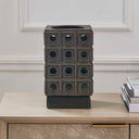 Lattice - Indoor - Outdoor Lantern Candleholder - Brown / Gray - Uttermost - Candles & Holders - Elite Enclave Home