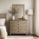 Victoria - 4 - Drawer Dresse - Antique Cream - Madison Park Signature - Dressers - Elite Enclave Home
