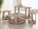 White Balam - 1 Shelf Table