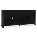 Macarthur - Reclaimed Oak 4 Door Cabinet - Aged Black - Classic Home - Sideboards- Elite Enclave Home
