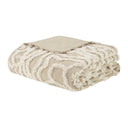 Laetitia - 3 Piece Tufted Duvet Cover Set - Taupe