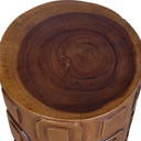 Alson - Geometric Accent Table - Dark Brown - Uttermost - Accent Tables- Elite Enclave Home