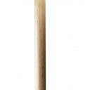 Solid Wood Traditional Shaped Floor Lamp With Drum Shade - Natural / White - HomeRoots - Floor Lamps - Elite Enclave Home