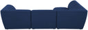 Miramar - 4 Piece Modular Sectional - Meridian Furniture - Stationary Sectionals - Elite Enclave Home