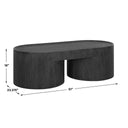 Isbell - Coffee Table - Black Stained