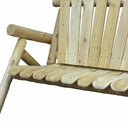 Wood Loveseat - Natural