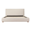Luzon - Queen Bed - Wheat - Moe's Home Collection - Upholstered Beds - Elite Enclave Home