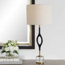 Maryam - Cordless Led Buffet Lamp - Black / Bronze - Uttermost - Table Lamps - Elite Enclave Home
