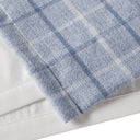 Anaheim - 50x108" Plaid Rod Pocket And Back Tab Curtain Panel With Fleece Lining - Denim Blue - Madison Park - Curtains & Drapes - Elite Enclave Home