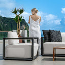 Esti - Outdoor Pillow - Onyx - Uttermost - Pillows- Elite Enclave Home