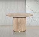 Oakhill - Wood Dining Table - Natural - Meridian Furniture - Dining Tables - Elite Enclave Home