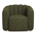 Lenoir - Upholstered Swivel Chair - Green