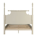 Beckett - Full Turned Wood Spindle Bed - Antique Cream - Madison Park Signature - Platform Beds - Elite Enclave Home