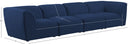 Miramar - 4 Seat Modular Sofa - Meridian Furniture - Stationary Sectionals - Elite Enclave Home