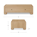 Gibson - Coffee Table - Natural - Moe's Home Collection - Coffee Tables - Elite Enclave Home