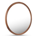 Alcott - Round Accent Mirror Large - Dark Brown - Moe's Home Collection - Accent Mirrors - Elite Enclave Home