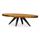 Parq - Oval Coffee Table - Brown - Moe's Home Collection - Coffee Tables - Elite Enclave Home