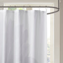 Norah - Printed Floral Shower Curtain - Gray - Madison Park - Shower Curtains - Elite Enclave Home