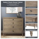 Victoria - Small Dresser - Light Natural - Madison Park Signature - Dressers - Elite Enclave Home