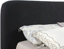 Rigby - Bed With Black Base - Meridian Furniture - Platform Beds - Elite Enclave Home