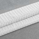 Spa Waffle - 36" x 72'' Shower Curtain With 3M Treatment - Gray - Madison Park - Shower Curtains - Elite Enclave Home