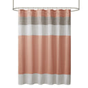 Amherst - Shower Curtain - Coral - Madison Park - Shower Curtains - Elite Enclave Home